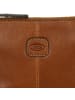 BRIC`s Volterra Clutch Tasche Leder 18 cm in tobacco