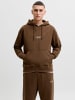 Jack & Jones Kapuzenpullover in Cocoa