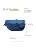 Florence Leder Gürteltasche Florence Tasche blau, marine ca. 29cm