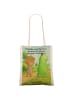 Mr. & Mrs. Panda Tasche Schildkröte Maus Design mit Spruch in Weiß