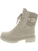 rieker Schnürstiefel Beige