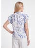 usha WHITE LABEL Women Blouse in Blue White