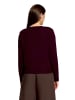 CARTOON Feinstrickjacke mit Rundhalsausschnitt in Dark Dahlia