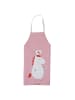 Mr. & Mrs. Panda Küchenschürze Einhorn Krankenschwester ohne Spruch in Rot Pastell
