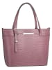 Cluty Handtasche echt Leder in alt-rosa