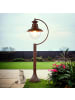 Licht-Erlebnisse Wegeleuchte (B)22 x (L)28 x (H)110 cm in Rostbraun