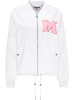 myMo Damen Satinblouson in Weiss