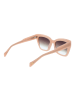 Bulget Frauen Sonnenbrille Katzenauge Rose