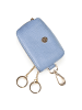 Esquire Alexandria Schlüsseletui Leder 11 cm in hellblau