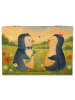 Mr. & Mrs. Panda Geschenkbox Pinguin Pärchen Design ohne Spruch in Weiß