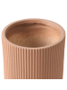 Beliani Outdoor Blumentopf EANTIO in Braun - (W) 37 x (H) 56 x (L) 37 cm