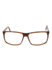 Andy Wolf Unisex Optische Fassungen Rechtwinklig Braun
