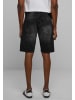 2Y Studios 2Y Studios Herren 2Y Basic Slim Fit Denim Shorts in black