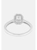 Ethische Diamanten Ring aus 375 Weißgold mit Lab Grown Diamant