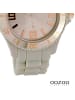 Oozoo Analog-Armbanduhr Oozoo Timepieces beige groß (ca. 43mm)