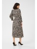 Kaffe Kleid KAemina Regular fit in Brown Leopard