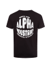 Alpha Industries T-Shirt in schwarz