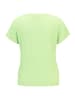 Betty Barclay Strukturshirt mit U-Boot-Ausschnitt in Opaline Green