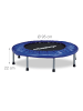 relaxdays Trampolin in Blau - Ø 95 cm