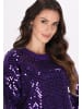 faina Pullover in Pflaume