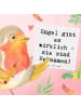 Mr. & Mrs. Panda Deluxe Karte Spruch Hebamme Engel mit Spruch in Weiß