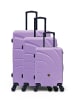 Les P´tites Bombes 3 tlg. Kofferset SERENA in Violett  (95L/64L/37L)