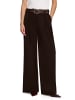 Zero  Anzughose mit weitem Bein in Chocolate Plum