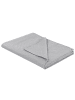 Beliani 3-tlg Tagesdecke ALAMUT in Grau