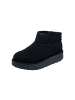 Skechers Lederstiefelette Slip-In Keep Cozy Schwarz