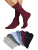 John Devin Basicsocken in schwarz, marine, jeans, anthrazit, grey, ruby