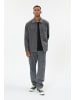 Matinique Overshirts MAdamo Gerade Passform in Medium Grey Melange