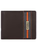 mano Don Leonardo Geldbörse RFID Leder 10 cm dunkelbraun
