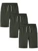 name it Shorts Elastischer Bund 3er-Set Eingrifftaschen in Grün-3