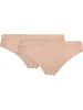 Con-ta Baumwolle, Feinripp Hüftslip 2er-Pack in haut