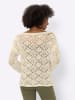 Heine Ajourpullover in champagner