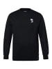 Men Plus Sweatshirt in schwarz