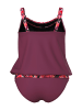 Ulla Popken Bikini in dunkel kirschrot