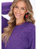 IZIA Women Sweater in violet