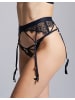 Scandale Eco-lingerie Strumpfgürtel in Black