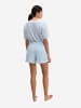 Marc O'Polo Pyjamashorts Mix N Match in light blue melange