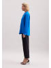 Seidensticker Stehkragenbluse Regular in strahlendes blau