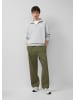 QS Sweatshirt in 9400_grau meliert