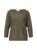 comma Strickshirt in khaki gold - 0001