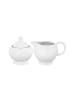 Seltmann Weiden 2er Set Milch & Zuckerset Lido Black Line weiß in weiß