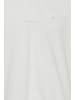 BLEND Polo Shirt Übergrößen Kurzarm Hemd aus Baumwolle in Weiß