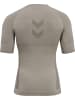 Hummel Hummel T-Shirt Hmlte Multisport Herren Atmungsaktiv Schnelltrocknend Nahtlosen in CHATEAU GRAY/DRIFTWOOD MELANGE
