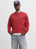 Jack & Jones Sweatshirt in Tibetan Red