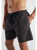 Bugatti Badeshorts Amalfi in schwarz-dunkel-Minimal
