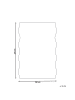 Beliani Shaggy DAWA in Violett - (W) 160 x (L) 230 cm