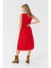 Cream Kleid CRTiah Feminine in High Risk Red